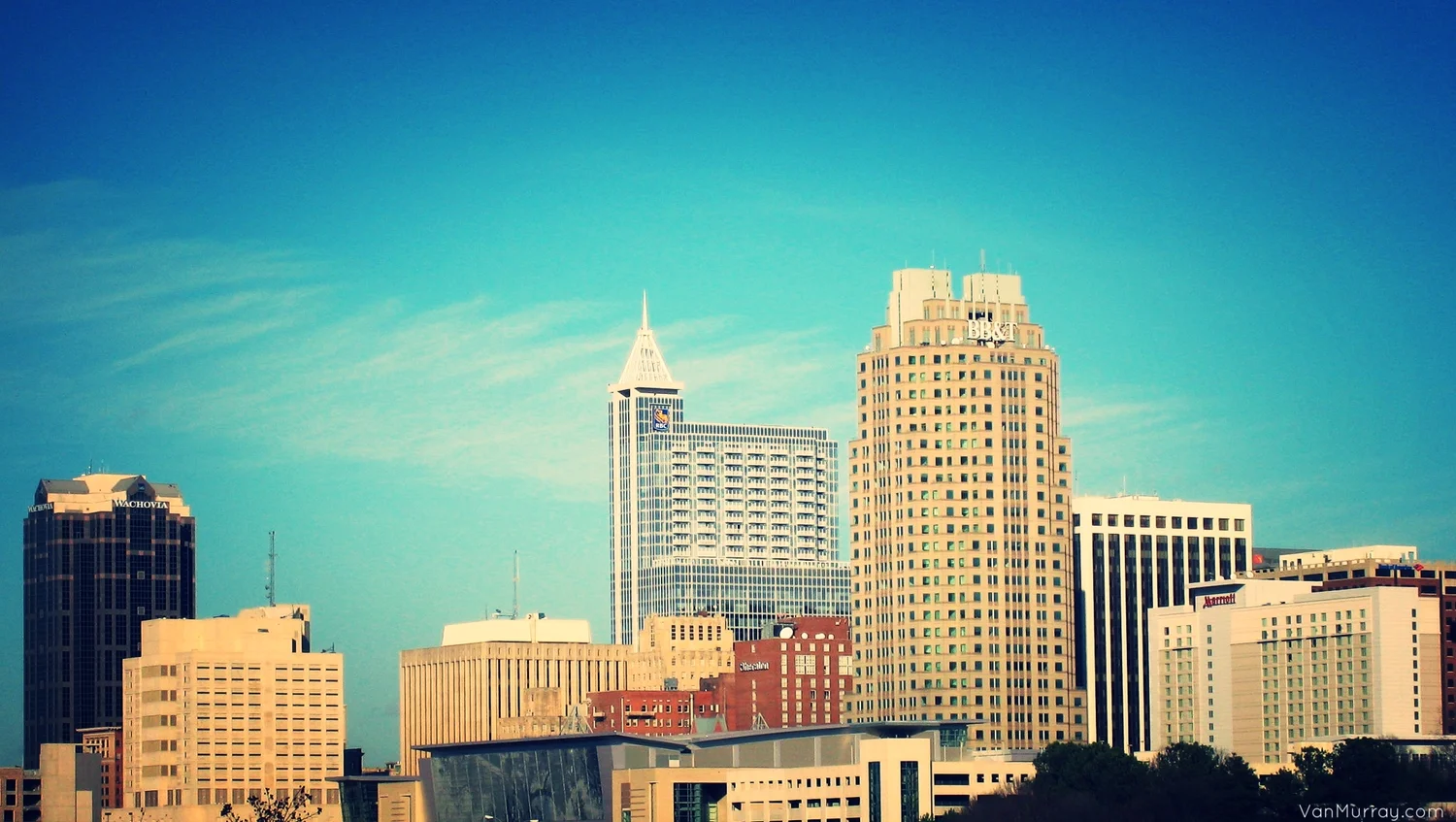 Raleigh, NC skyline